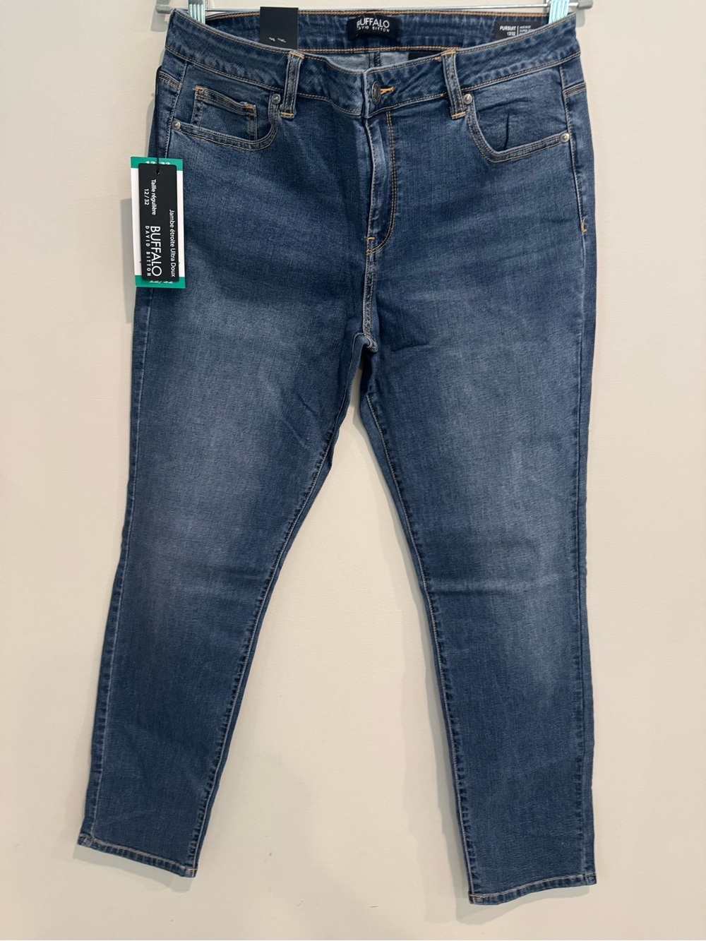 Buffalo David Bitton Women’s Dark Blue High-Rise Skinny Jeans